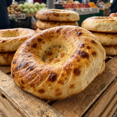 Лепёшка узбекская тандырная